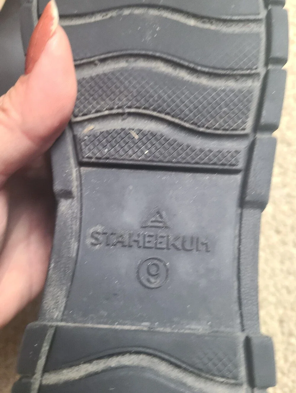 Staheekum Women's Dry Trek Chelsea Rain Boots Size 9